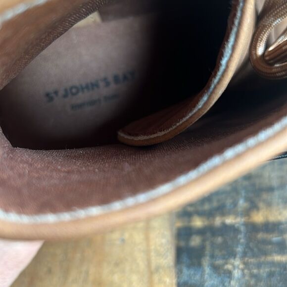 St. John’s Shoes Womens 9 Tan Boswell Heel Booties - Picture 3 of 7